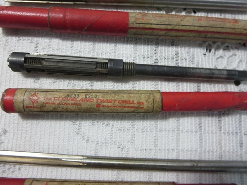 Menge 5 Cleveland Bohrer Reibahle hartmetallbestückt - Bild 3 von 6