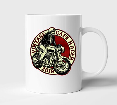 Cafe Racer Motorradfahrer Biker Tasse Geschenkidee Geburtstag Kaffee Tee Weihnachten Biker