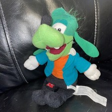 Disney Store Goofy Green Frankenstein 10" Beanie Plush Halloween Goofenstein