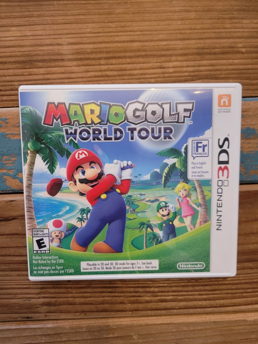 Mario Golf: World Tour (Nintendo 3DS) Complete CIB