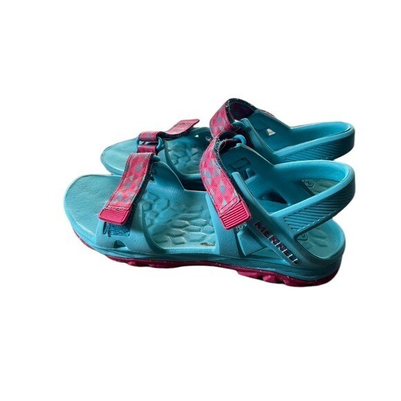 Sandali sportivi Merrell ML B Hydro Drift per ragazze taglia 1 blu rosa