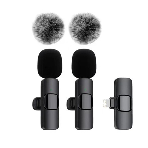 Wireless Lavalier Microphone Audio Video Recordings Mini Mic For Mobile Phone XY - Picture 5 of 10