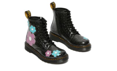 ★可愛い★Dr. Martens 1460 パスカル フローラル レディース Dr.Martens 1460 Girls AirWair Cosmic Glitter Flower Boots