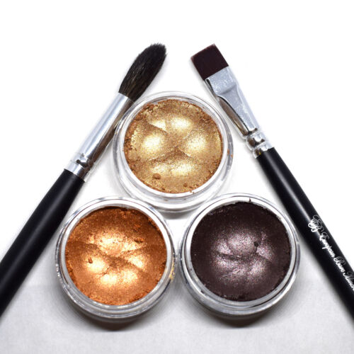5 Pc PURE ESSENTIALS BARE EYE SHADOW MINERALS SET - COFFEE TEA OR ME COLLECTION