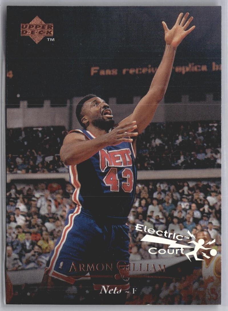 1995-96 Upper Deck Electric Court Nets Basketball Card #203 Armon Gilliam