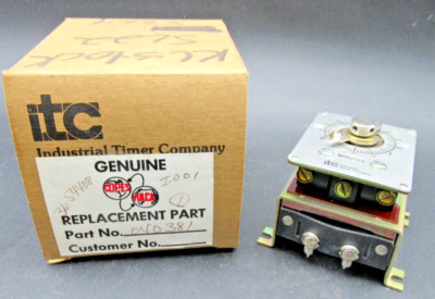 INDUSTRIAL TIMER Company ITC TIME DELAY TIMER SF 3 Min 0-3 MINUTES 120V *NEW*