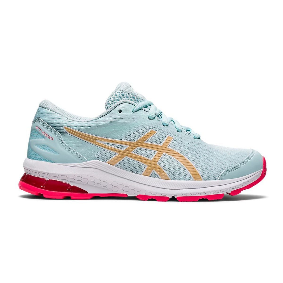 ASICS kids GT-1000 10 GS Aqua Angel/Champagne Running Shoes 1014A189.406 |  eBay