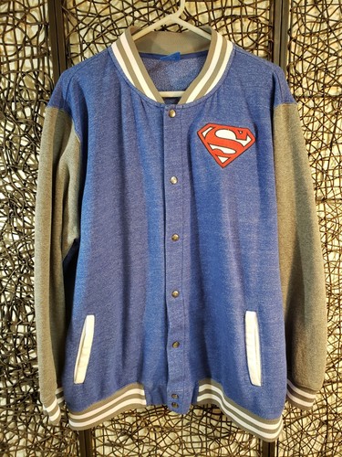 superman varsity jacket
