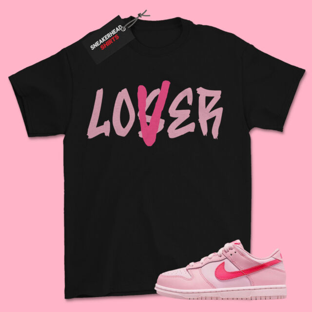 Shirt for Dunk Low Triple Pink Barbie DH9765-600 Lover OR8252