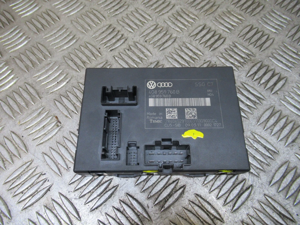 2011 AUDI A7 QUATTRO SE 3.0TDI 4G MK1 5DRS HATCH SEAT CONTROL MODULE REF10163 - Image 4 of 4