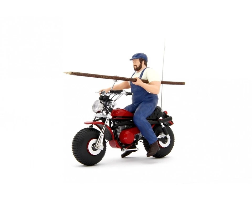 LAUDORACING-MODELS 1/18 BUD SPENCER & TERENCE HILL MOTORCYCLES MOTO LM128DE - Photo 2/4