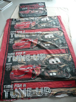Bettwäsche Kinderbettwäsche Wendebettwäsche Baumwollbettwäsche Disney Cars  rot - Bild 1 von 4