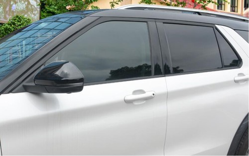 For 2020-2022 Ford Explorer black Stainless Car Window Strip Cover Trim 10PCS - Picture 3 of 6