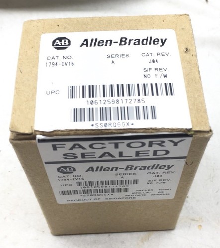 NUEVO MÓDULO DE ENTRADA FUENTE ALLEN-BRADLEY 1794-IV16 FLEX I/O 24 VDC NUEVO EN CAJA - Imagen 2 de 5