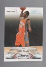EARL CLARK 2009-10 PLAYOFF PRESTIGE DRAFT LIGHT BLUE ROOKIE CARD #214 /999