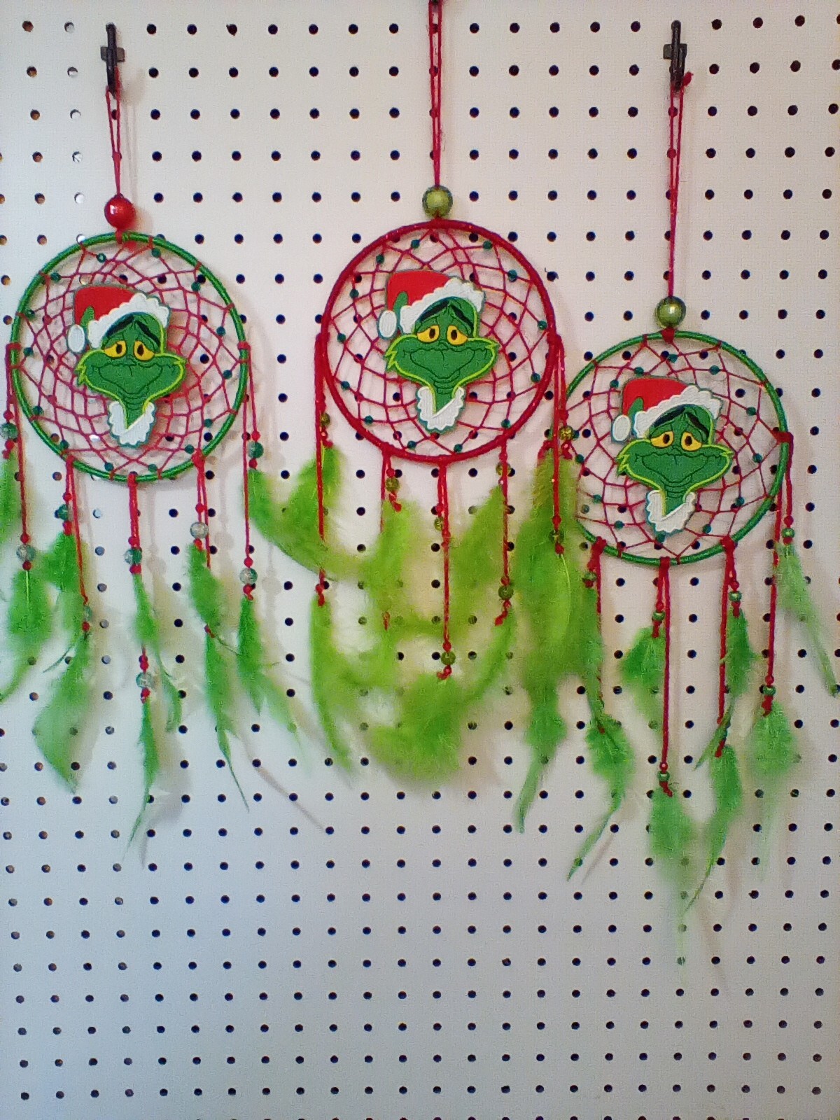 Hand Made Grinch Dream Catchers eBay