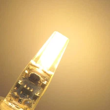 10pcs G4 Mini LED Light Bulb T3 COB 1505 2W Car Boat Lamp 12-24V White/Warm H