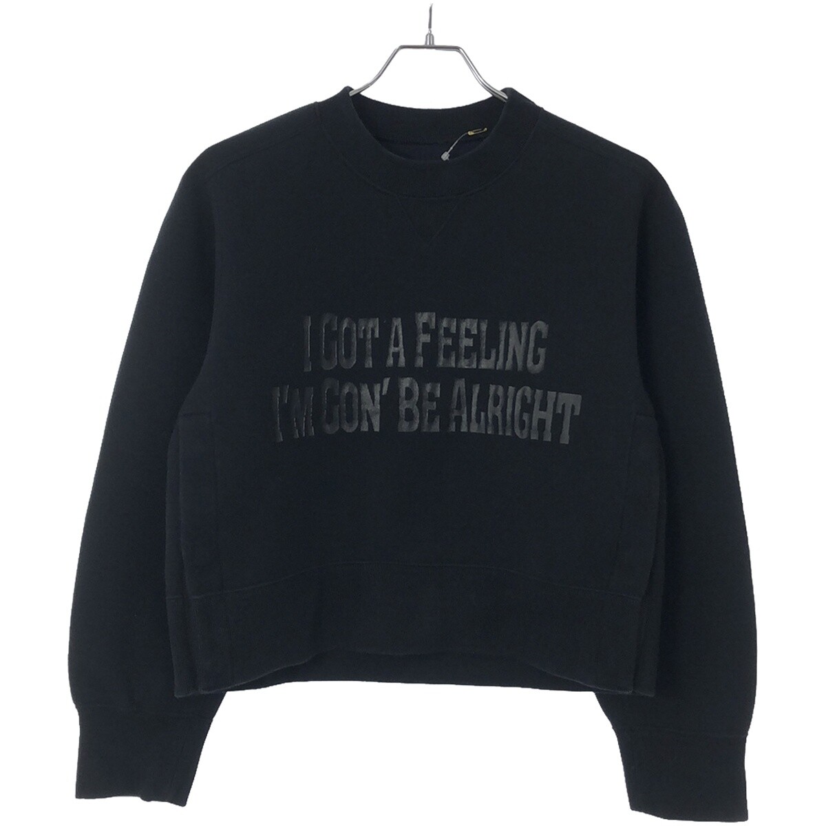 Sacai Sakai 23Ss Sponge Sweat Pullover Trainer Black 1 | eBay