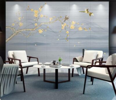 3D Flower Branch 8136NA Wallpaper Wall Mural Removable Self-adhesive Fay