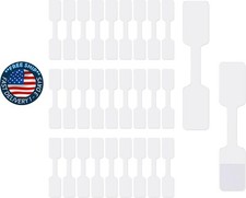 200 etiquetas adhesivas de precio de joyer a en blanco, identificar el precio