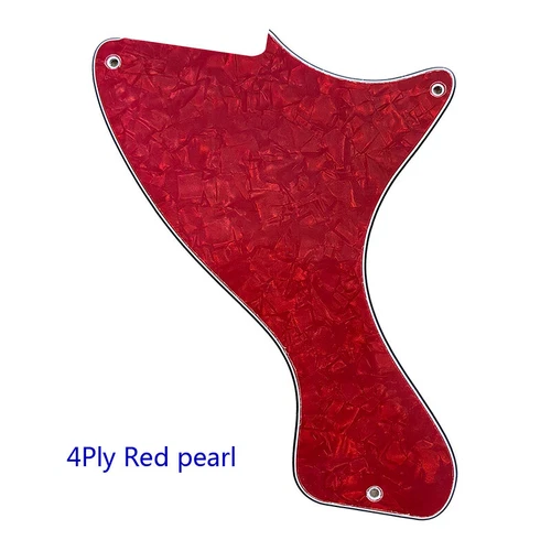 Parts For US  Gibson JR LP Les Paul Junior Guitar Pickguard Red Pearl