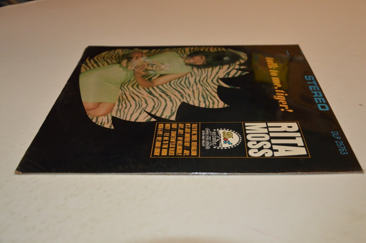 RITA MOSS Talk To Me Tiger! LP 1966 1st Stereo Pressing DLP 25763