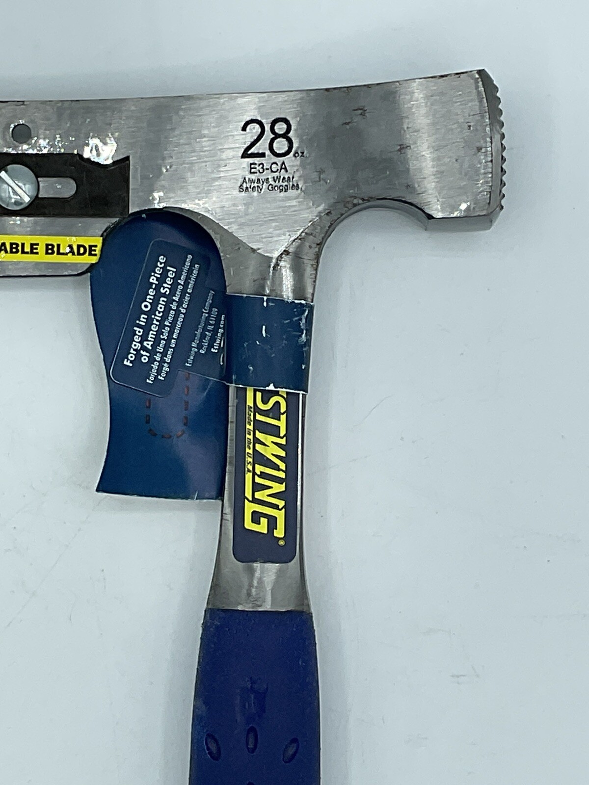 Estwing Shingle Roofing Hammer With Retractable Blade E3CA USA NEW