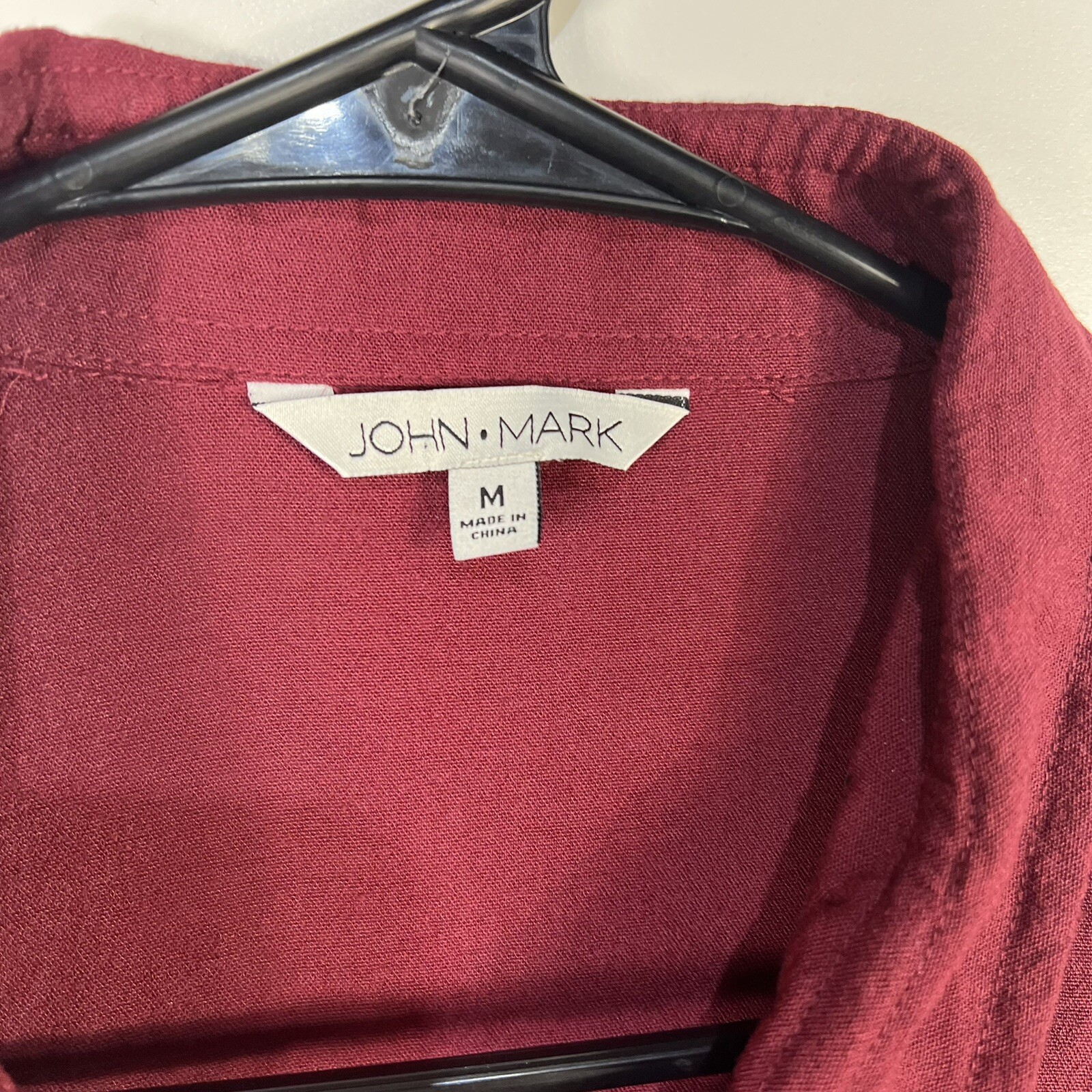 John Mark Rayon Nylon Button Pullover Popover Tun… - image 5