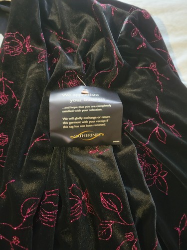 Black Party Sleeveless Dress with Open Front Jacket NWT size 34W Another Thyme - Picture 8 of 16