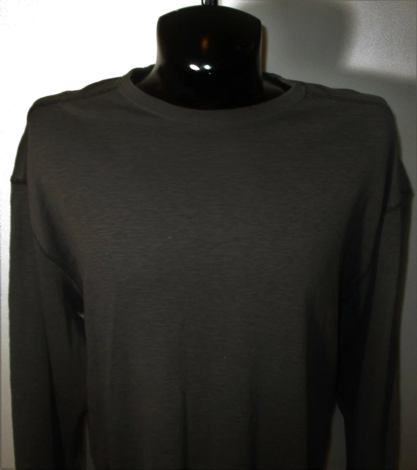 Camisa Dillards by Casuals Gris Marrón Térmica Manga Larga Talla XL NUEVA SIN ETIQUETAS Foto 2 de 4