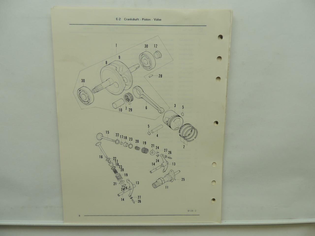 1968 Honda Motorcycle Parts Catalog CL450K1 L10986