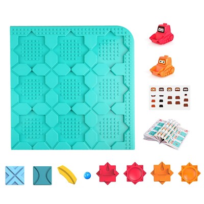 Kids Logical Road Builder Toy 206 Puzzles Develop Logical Thinking Preschool Toy