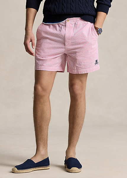 Polo Ralph Lauren 6-Inch Prepster Seersucker Shorts Men's SZ XL