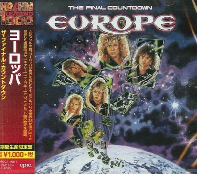 ヨーロッパ　 The Final Countdown　オランダ盤 12” Europe SEALED BRAND NEW CD 