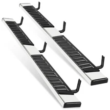 6" Running Boards For 2005-2025 Nissan Frontier Crew Cab Nerf Bars Side Step