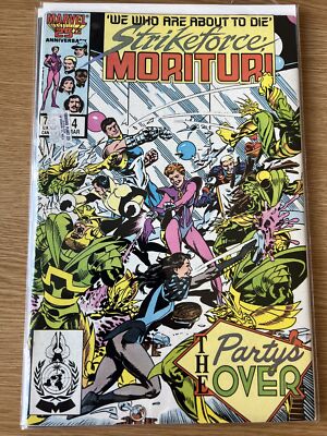 STRIKEFORCE: MORITURI #4 - MARCH 1987  MARVEL COMICS