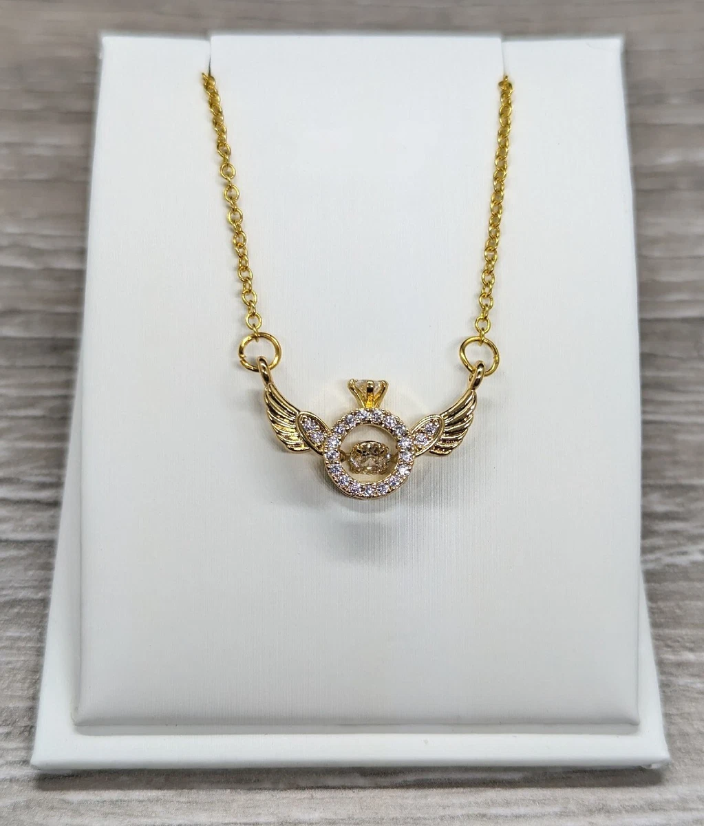 Ring with wings necklace store