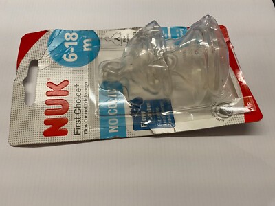 NUK First Choice+ Sauger für Babyflaschen 6-18 Monate