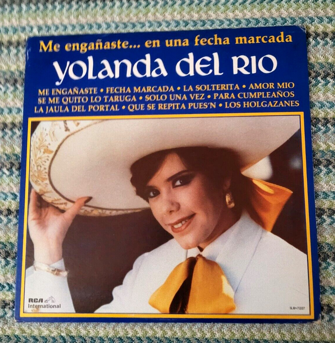 Yolanda Del Rio LP ‎." Me Engañaste... En Una Fecha Marcada".(LP NM).Import.