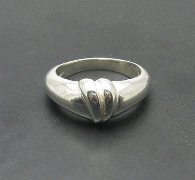Stilvolles schlichtes Sterlingsilber Ringband massiv 925 perfekte Qualität handgefertigt