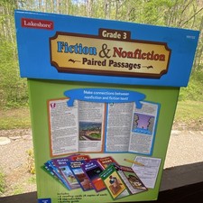 Lakeshore Grade 3 Fiction Nonfiction Paired Passages Reading Kit