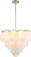 Ecru Messing Glamour Moderne HäNgelampe Pendelleuchte 5X40W/E14 IP20