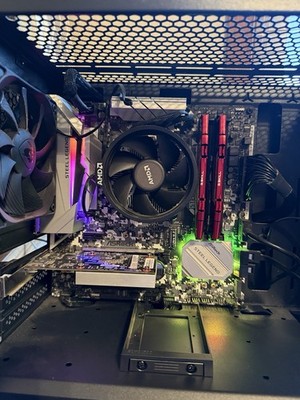 Custom Gaming Desktop PC ASRock B450M Steel Legend Ryzen 5 3600