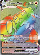 Heatran VMAX 191/189 Rainbow Rare Astral Radiance Pokemon Holo Near Mint on eBay