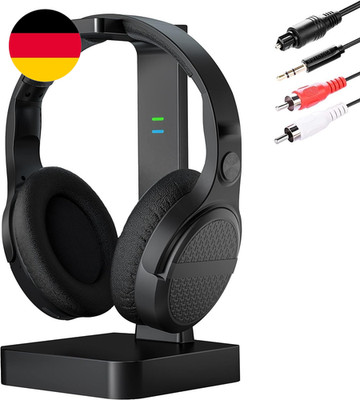 NEU 2025 TV Kopfhörer Kabellos Senioren, Plug and Play, Keine Audioverzögerung,
