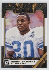 2019 Panini Donruss Legends of the Fall Barry Sanders #LF-20 HOF 0i1b