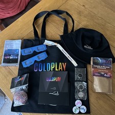 Coldplay 2025 Wembley Stadium Concert Goody Bag New Official Merchandise Coldplay 2025 Wembley Stadium Concert Goody Bag New Official Merchandise