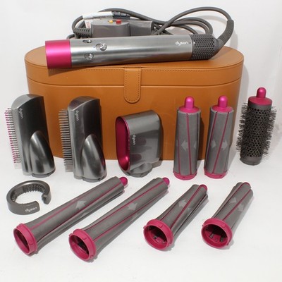 Good Dyson Airwrap Complete Hair Multi Styler Set (HS01) - Nickel/Fuchsia Bundle