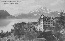 SWITZERLAND WEGGIS HOTEL PENSION ALPENBLICK