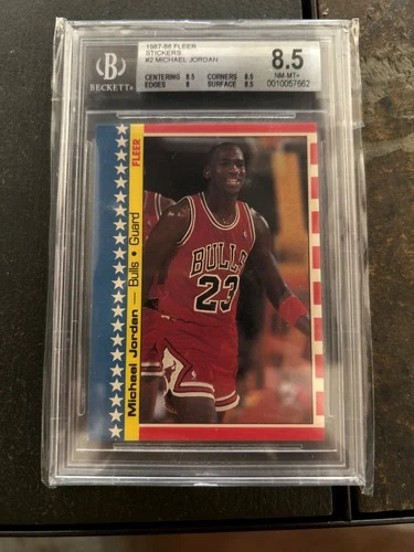 Jordan 1987 Fleer Jordan #2